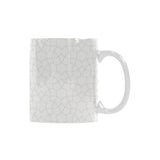 arabic white pattern Classical White Mug (Fulfilled In US)