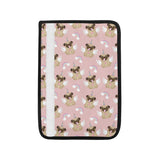 Cute unicorn pug pattern Car Seat Belt Cover