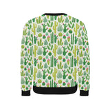 Cactus pattern copy Men's Crew Neck Sweatshirt