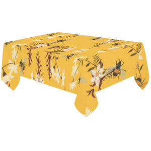 Bee flower pattern Tablecloth