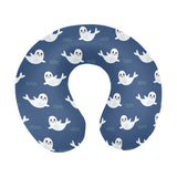 Cute white baby sea lion seal pattern U-Shaped Travel Neck Pillow