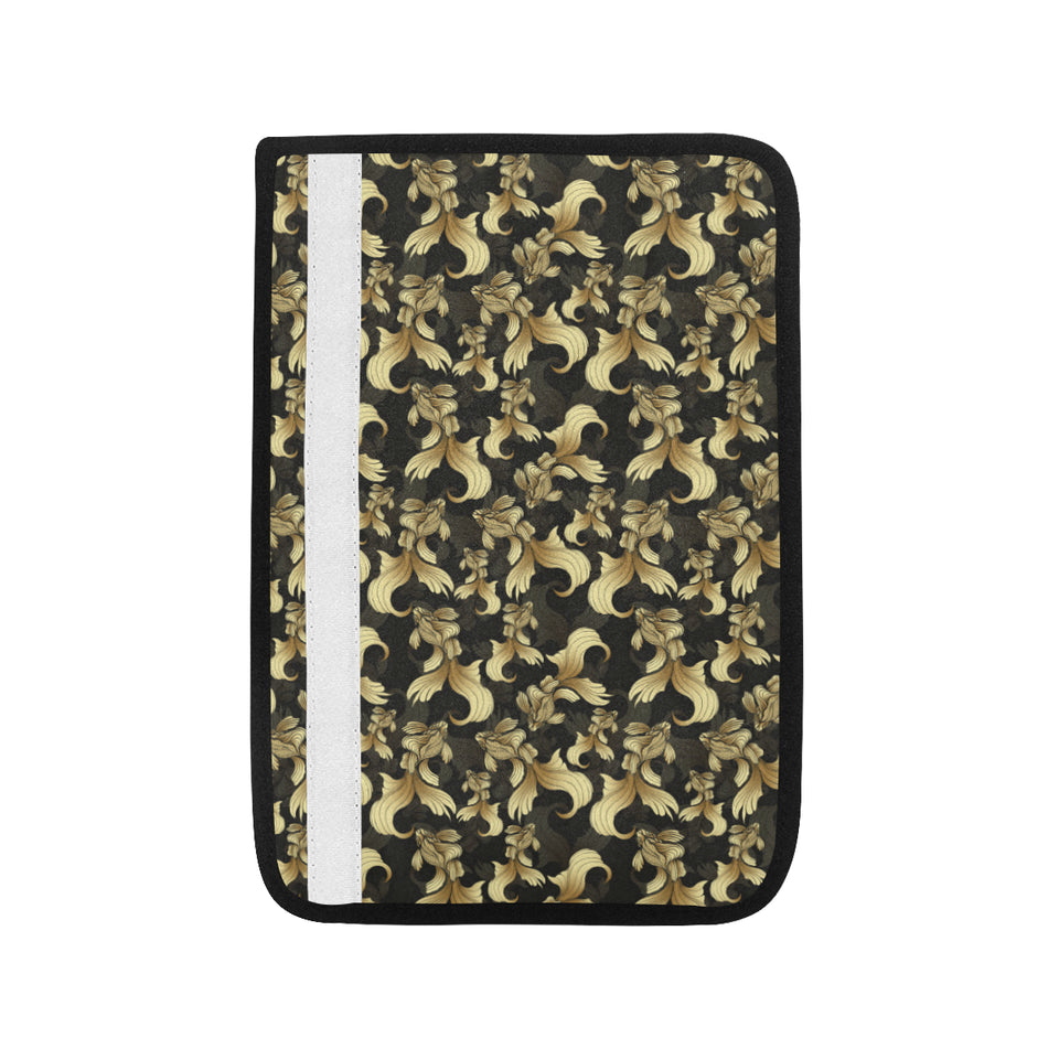 Goldfish Pattern Print Design 01 Car Seat Belt Cover