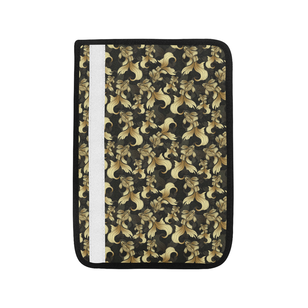 Goldfish Pattern Print Design 01 Car Seat Belt Cover
