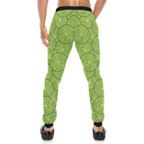 Slices of Lime pattern Unisex Casual Sweatpants