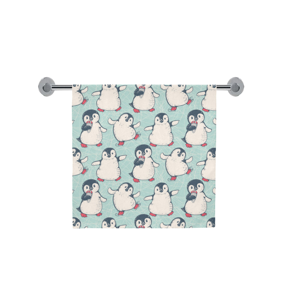 Cute Penguin pattern Bath Towel