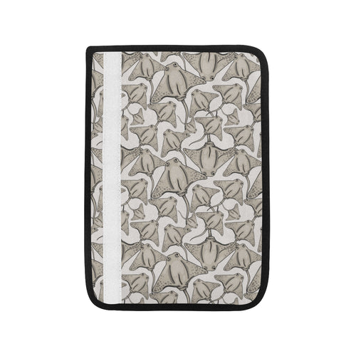 Stingray Pattern Print Design 05 Car Seat Belt Cover