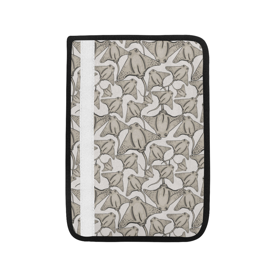 Stingray Pattern Print Design 05 Car Seat Belt Cover