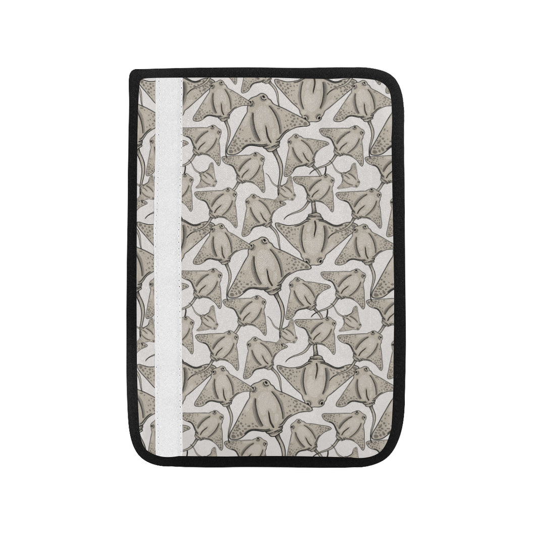 Stingray Pattern Print Design 05 Car Seat Belt Cover
