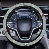 Beautiful deers Winter Christmas Car Steering Wheel Cover