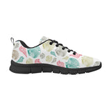 Colorful shell pattern Men's Sneaker Shoes