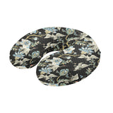 Japanese crane ornament elements U-Shaped Travel Neck Pillow