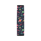 colorful space pattern planet star Car Seat Belt Cover