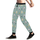 Cute hamster cheese pattern Unisex Casual Sweatpants