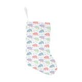 Hippopotamus Pattern Print Design 03 Christmas Stocking
