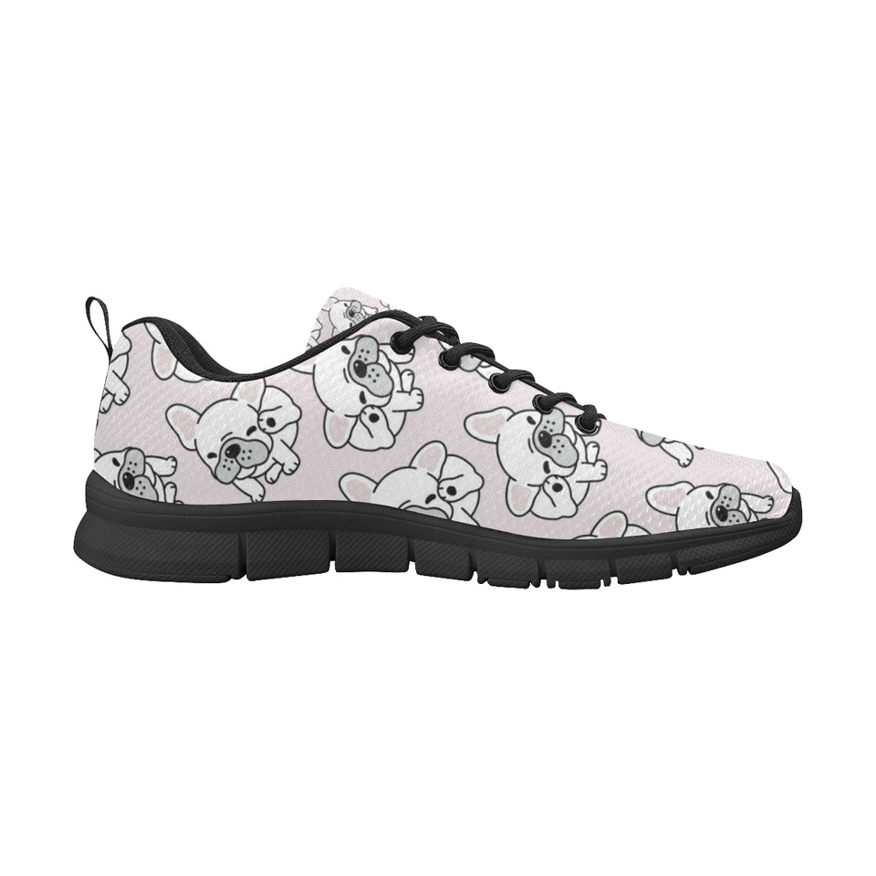 Cute french bulldog pattern Women's Sneaker Shoes