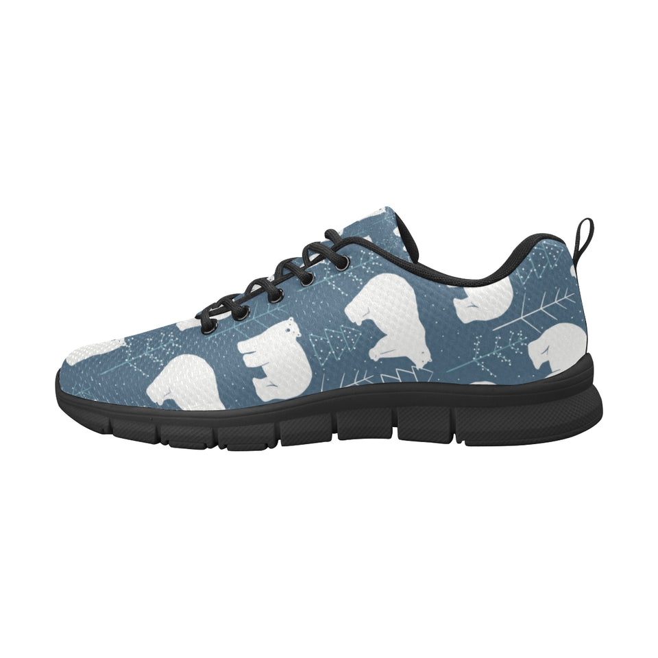 polar bear mother her child pattern Men's Sneaker Shoes