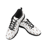 Greyhound Pattern Print Design 05 Men's Breathable Sneakers ( Model 055)