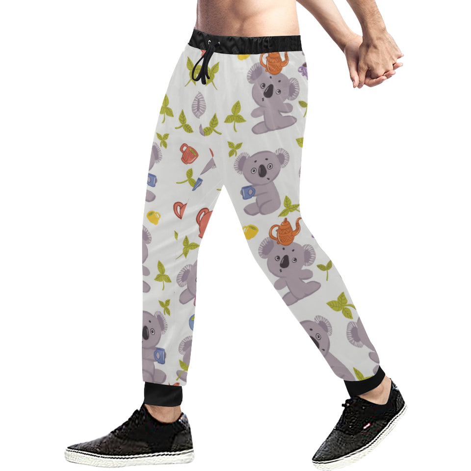 Cute koalas teapots tea Unisex Casual Sweatpants