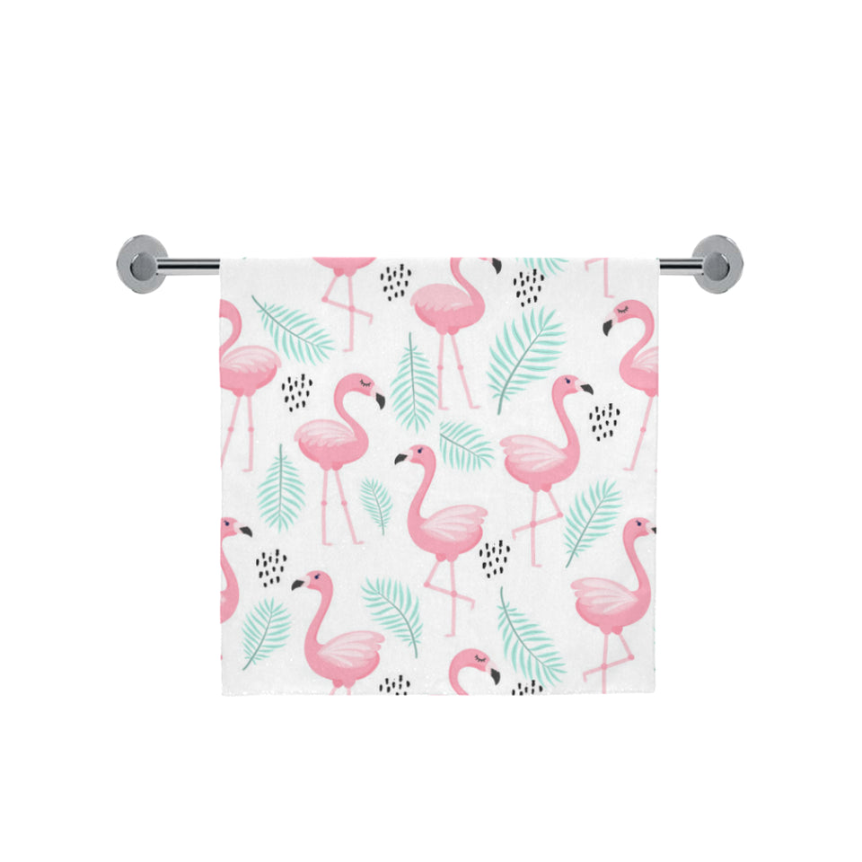 Cute flamingo pattern Bath Towel