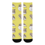 Cute Hamster pattern Crew Socks