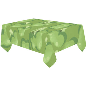 Broccoli pattern green background Tablecloth