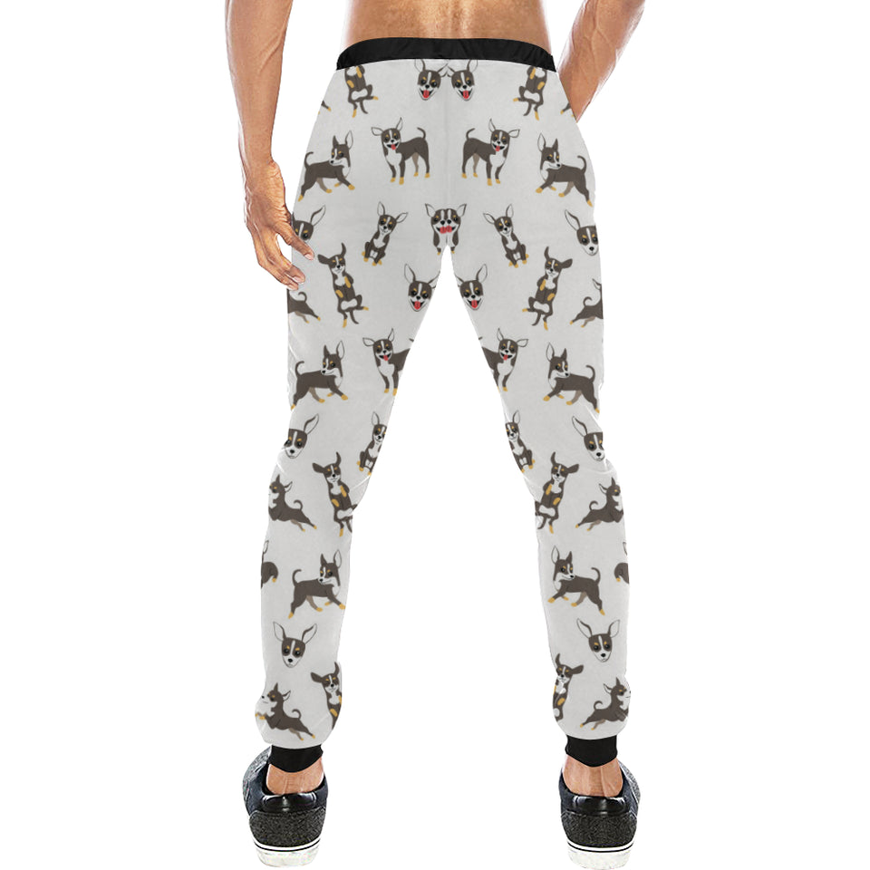 Chihuahua dog pattern Unisex Casual Sweatpants