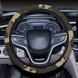 Horse Camouflage Pattern Car Steering Wheel Cover