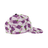 Cute Grape pattern All Over Print Snapback Cap