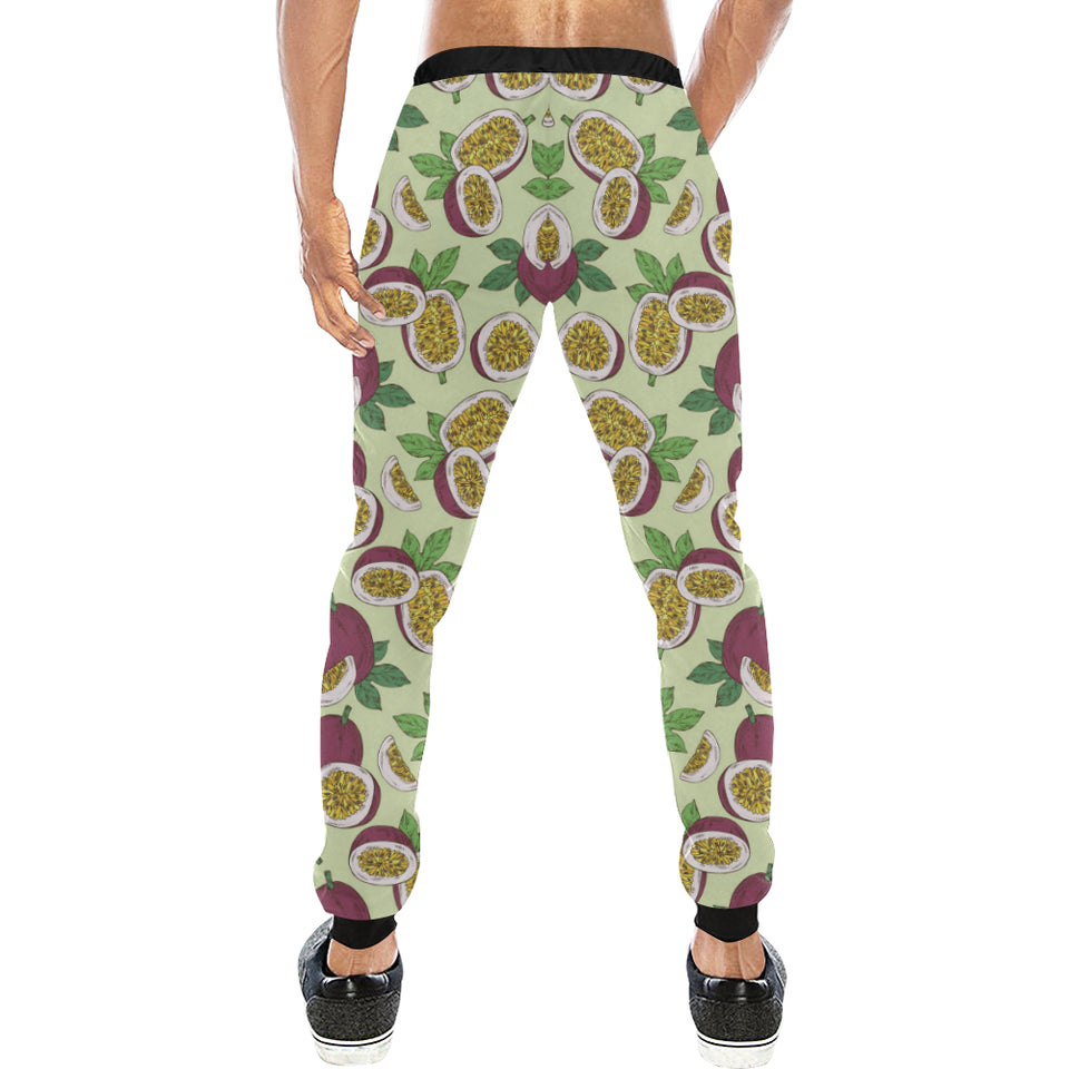 Paassion fruit pattern Unisex Casual Sweatpants