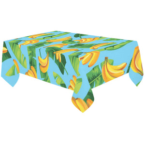 banana leaves banana design pattern Tablecloth
