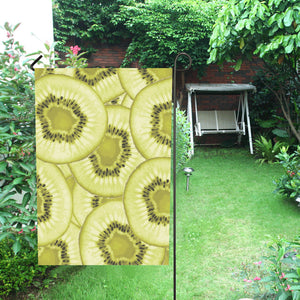 Sliced kiwi pattern House Flag Garden Flag