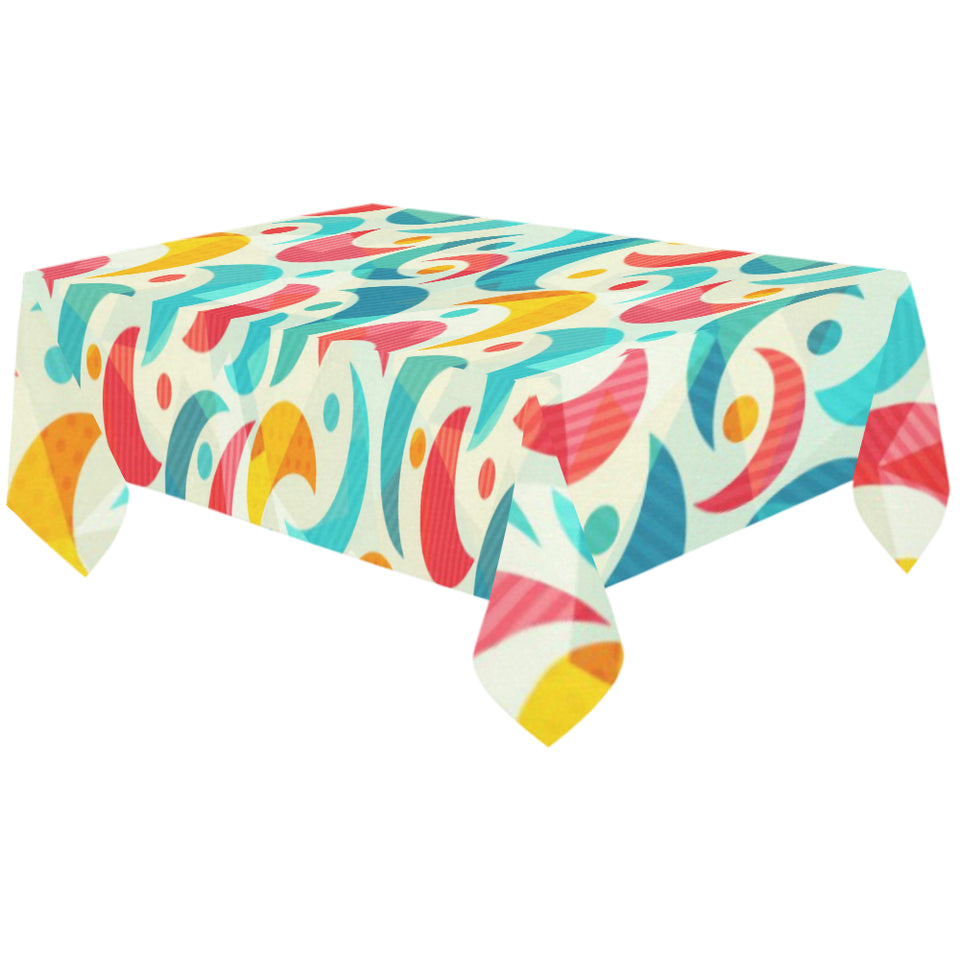 Colorful moon pattern Tablecloth
