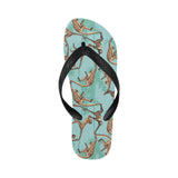 Monkey Palm tree background Unisex Flip Flops