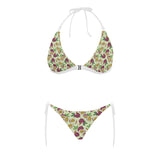 Paassion fruit pattern Sexy Bikinis Two-Piece Swimsuits