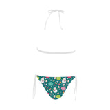 Snowman bird decorative elements christmas pattern Sexy Bikinis Two-Piece Swimsuits