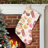 Cake cupcake sweets pattern Christmas Stocking