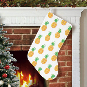 Pineapples pattern Christmas Stocking
