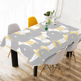 Cute dachshund dog pattern Tablecloth