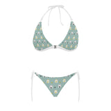 Cute hamster cheese pattern Sexy Bikinis Two-Piece Swimsuits