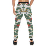 Bonsai red sun japanese pattern Unisex Casual Sweatpants