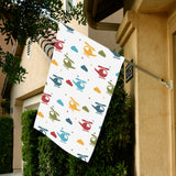 Colorful helicopter pattern House Flag Garden Flag