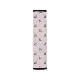 Yorkshire Terrier Pattern Print Design 02 Car Seat Belt Cover