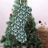 Pelican Pattern Print Design 03 Christmas Stocking