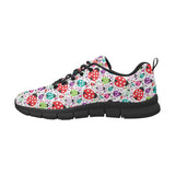 Ladybug Pattern Print Design 03 Men's Breathable Sneakers ( Model 055)