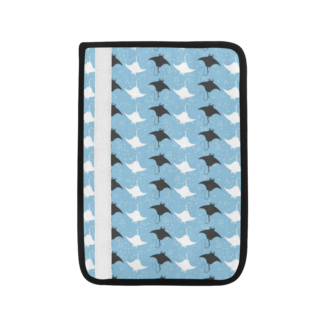 Stingray Pattern Print Design 03 Car Seat Belt Cover
