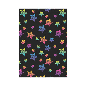 Colorful star pattern House Flag Garden Flag