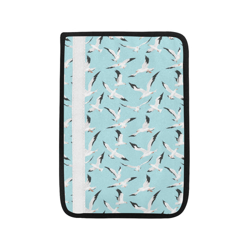 Seagull Pattern Print Design 01 Car Seat Belt Cover