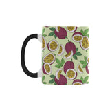 Paassion fruit pattern Morphing Mug Heat Changing Mug