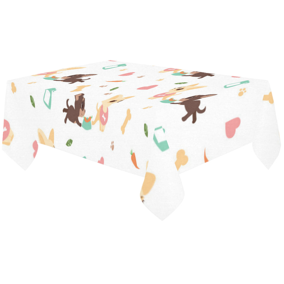 Cute Chihuahua puppie pattern Tablecloth