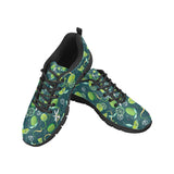 Lime ice flower pattern Men's Sneaker Shoes